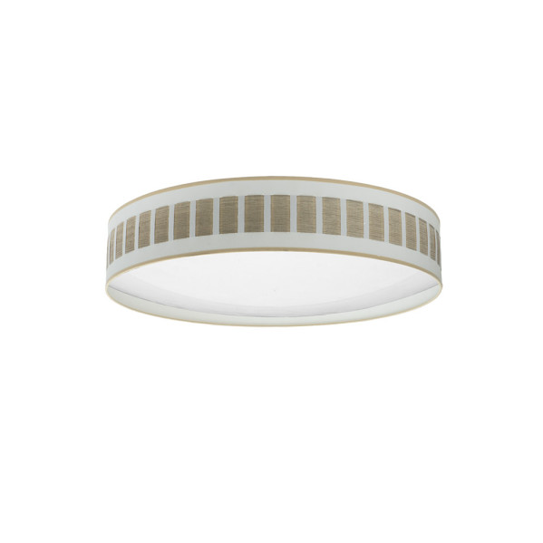 FABRILAMP Plafon 96w Ivanna Blanco-madera Clara 7488lm 3000k,4000k,6500k 14x60x60 Cm