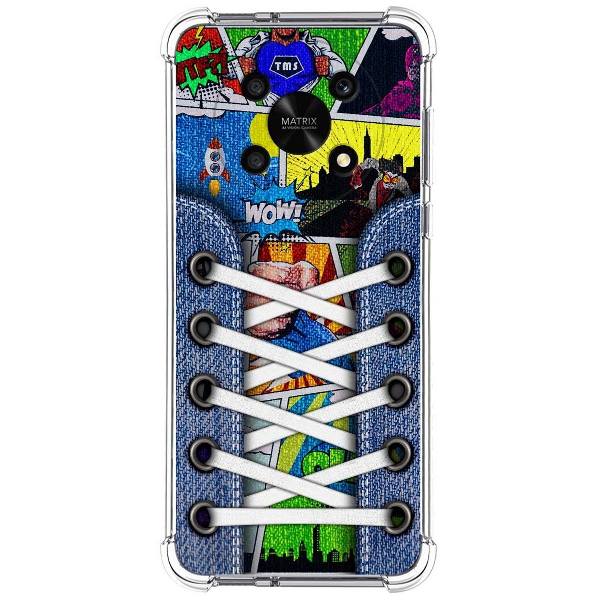 Funda Silicona Antigolpes para Honor Magic 4 Lite diseño Zapatillas 14 Dibujos