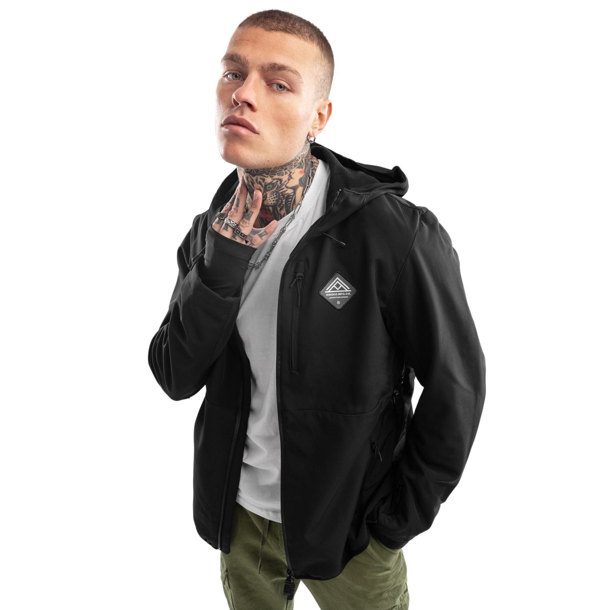 Siroko - Chqueta W2 Waterproof Transpirable Lifestyle para Hombre_