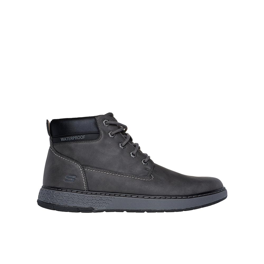 Skechers Garlan - Deno Botines para hombre grises sintético 85641