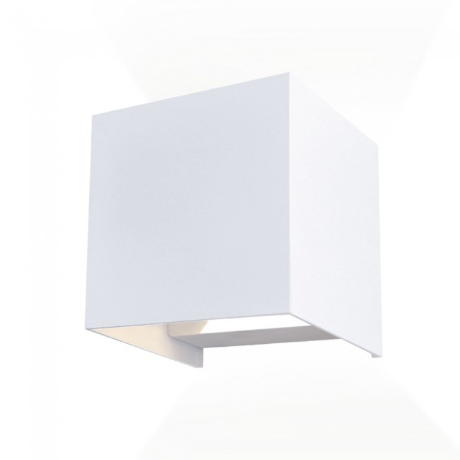 Wonderlamp Aplique LED de exterior Leva Blanco (2x5W - 4000K)