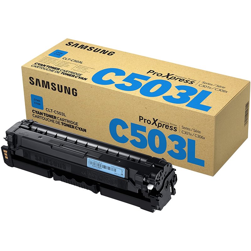 Samsung CLT-C503L CYAN Tóner original 5,000 páginas