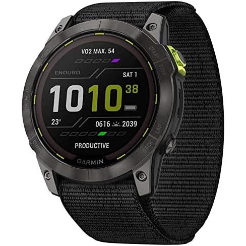 Garmin GPS-Uhr Enduro 2 Titane gris
