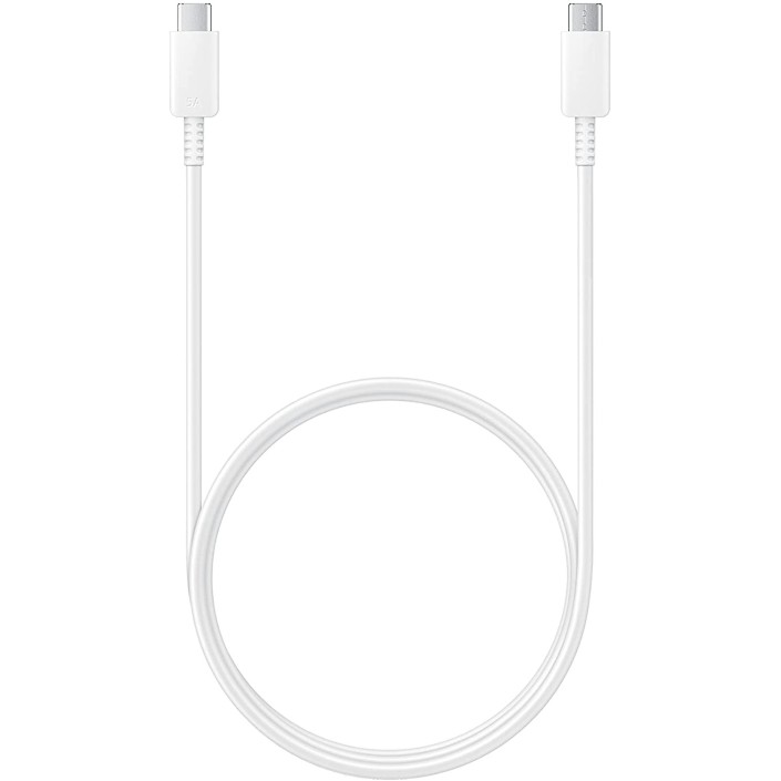 Cable Samsung de datos de USB-C a USB-C Modelo EP-DN975BW Blanco