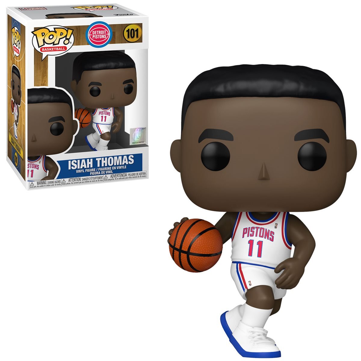 FUNKO POP! NBA - (DETROIT PISTONS) ISIAH THOMAS, 47910, Nº101, TIENDA CON LICENCIA OFICIAL