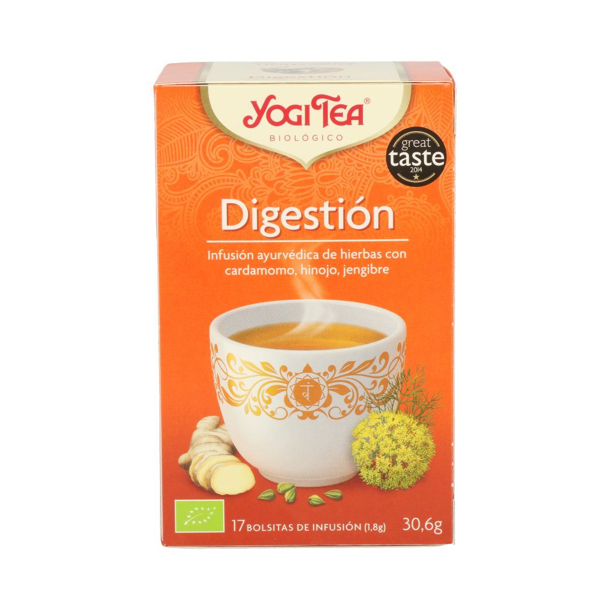Infusión ayurvédica Digestión Yogi Tea