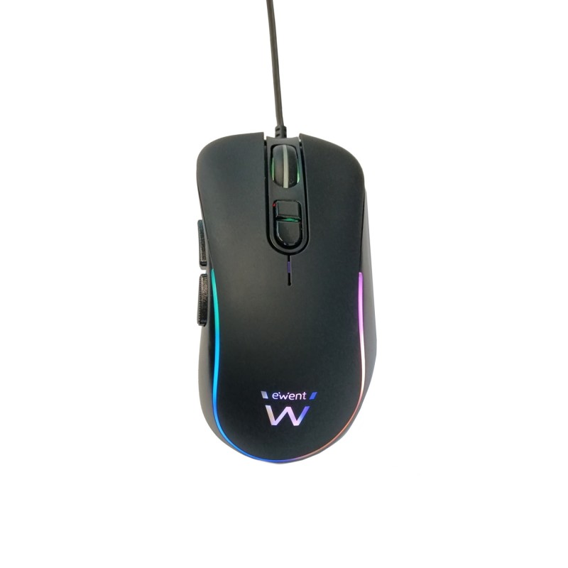 Ewent - PL3302 ratón Juego mano derecha USB tipo A Óptico 3600 DPI PL3302