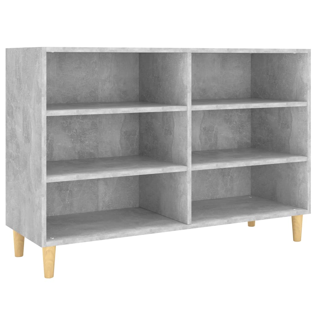 Vidaxl Aparador de Madera Contrachapada 103,5x35x70 Cm - Gris
