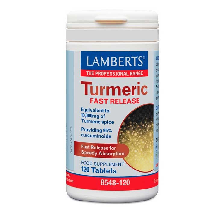 Lamberts Curcuma De Liberacion Rapida 120 Tabs. 8548.