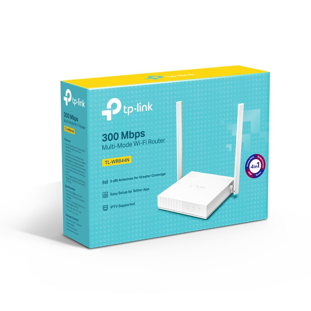 TP-LINK TL-WR844N 300MBPS Multi-Mode Wireless N Router