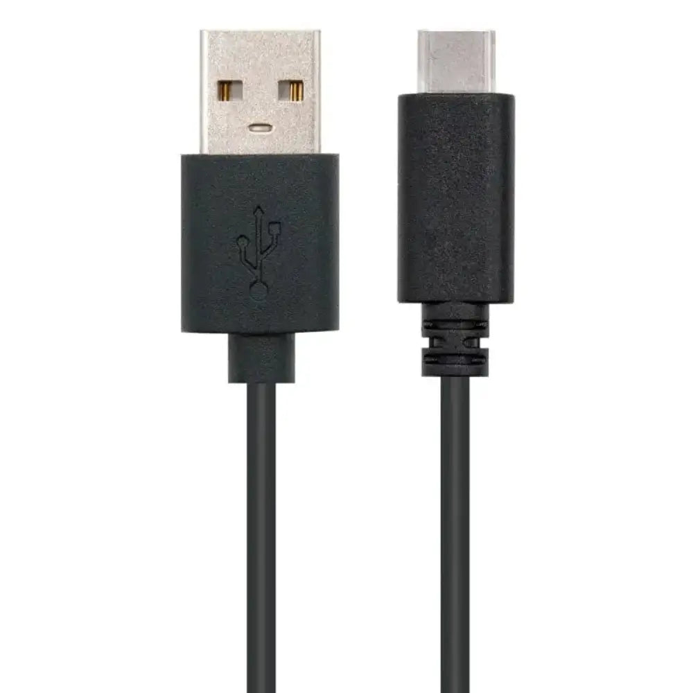 Nanocable Cable USB Tipo C a USB A Macho/Macho 2m Negro