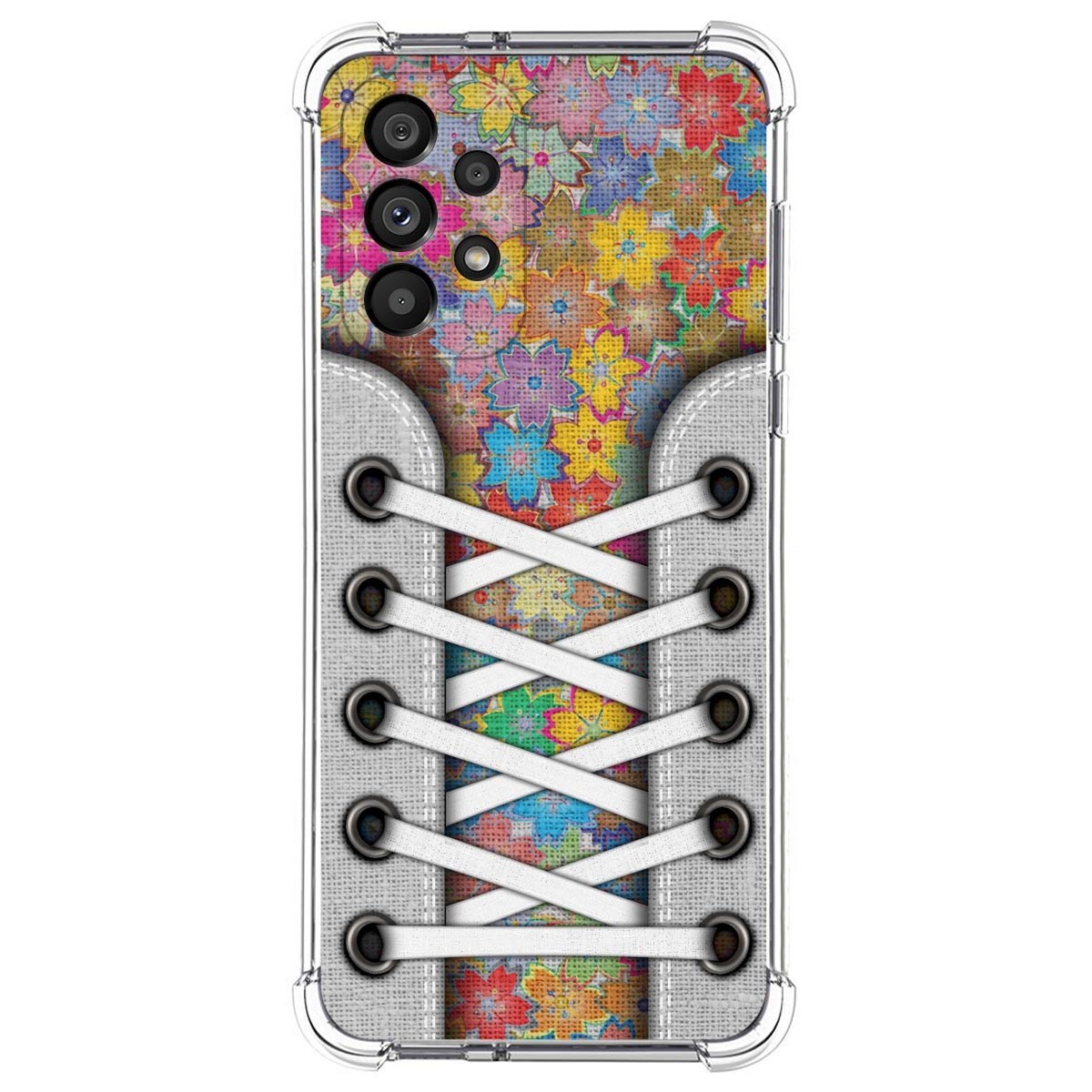Funda Silicona Antigolpes para Samsung Galaxy A53 5G diseño Zapatillas 05 Dibujos
