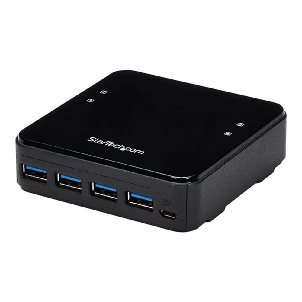 HUB Switch puertos 8 puertos USB 3.0 Superspeed (transferencias hasta 5 Gbps) STARTECHCOM HBS304A24A  | Negro