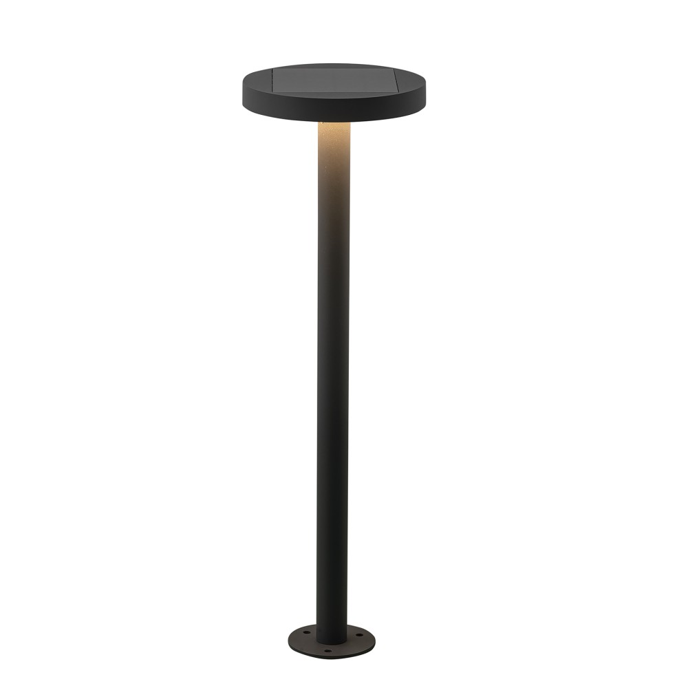 Estaca solar Nap antracita con LED 2,2w a batería IP54 h. 65 centímetros - ROSSINI ILLUMINAZIONE