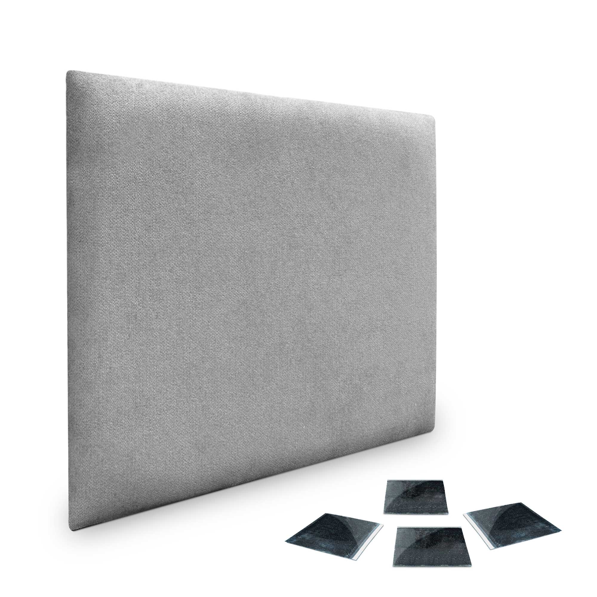 DHOME Juego de Paneles Tapizados de Tela Acualine Pack Autoadhesivos para Pared Acústicos Absorbentes Protección