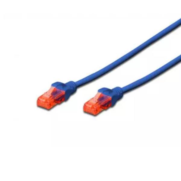 Digitus Cable de Conexión CAT 6 UTP LSZH Azul 0.25m DIGITUS [Alemania]