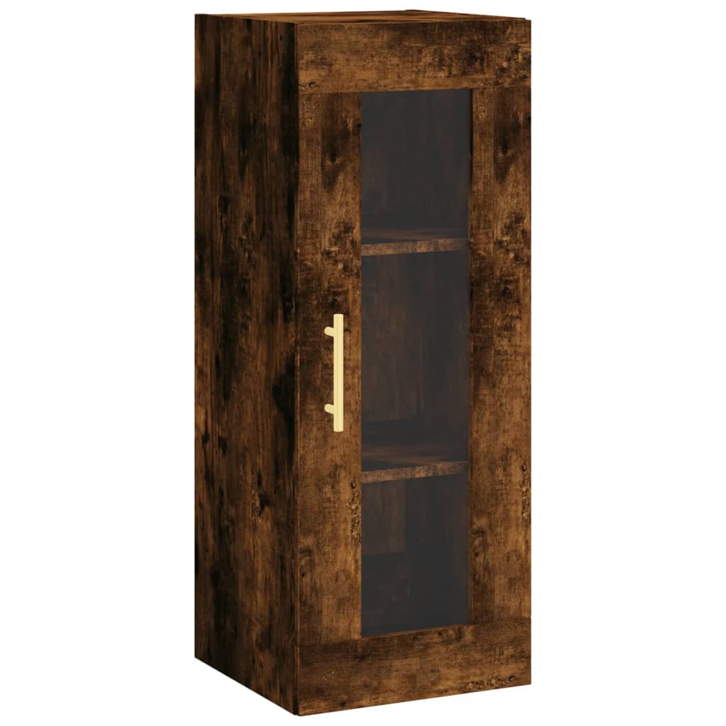 Vidaxl Armario de Pared 34,5x34x90 Cm Mueble de Almacenaje de Salón