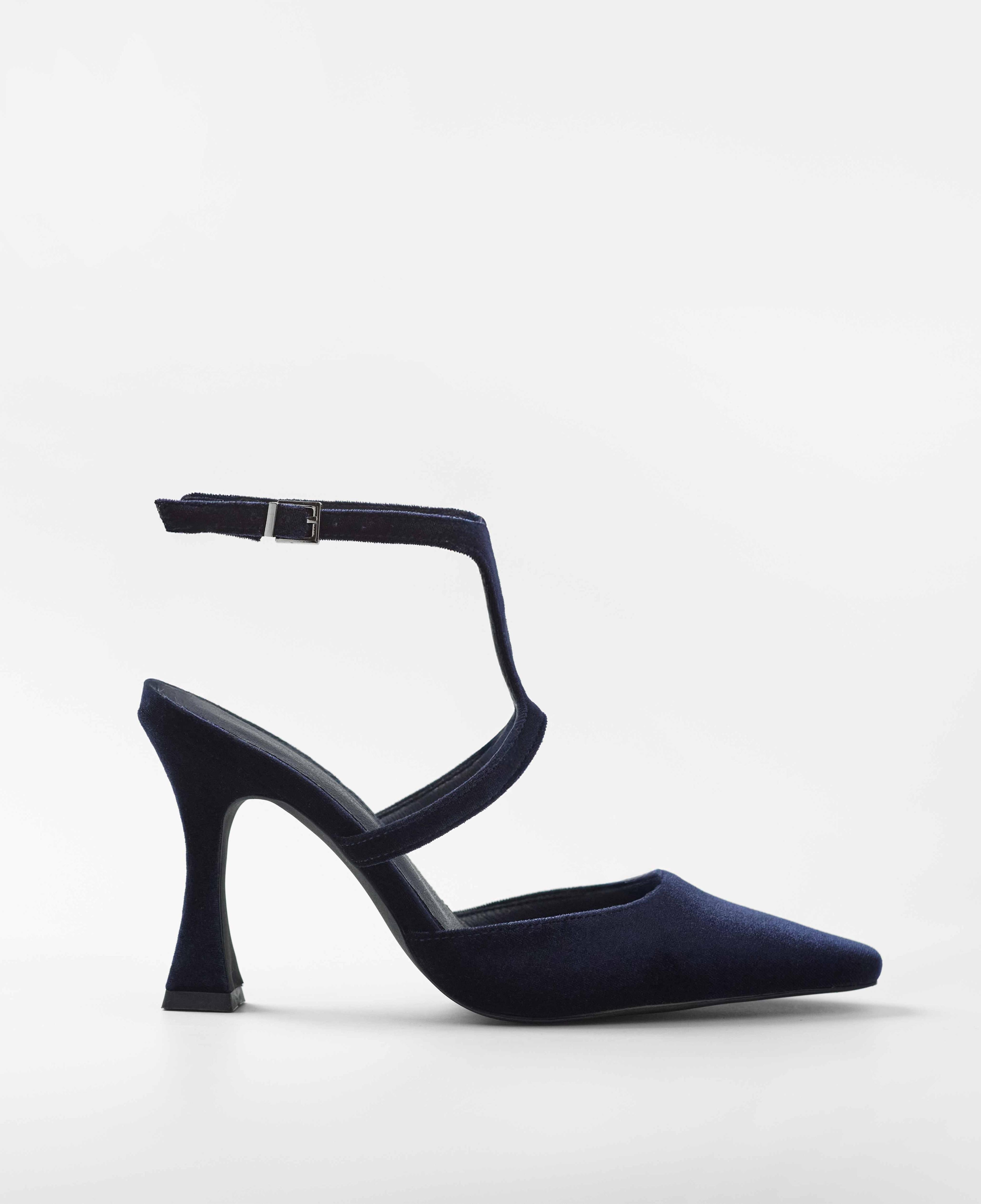 Mim Shoes DANIELLE AZUL MARINO VELVET Zapato de tacón cerrado Mujer 15068422963586