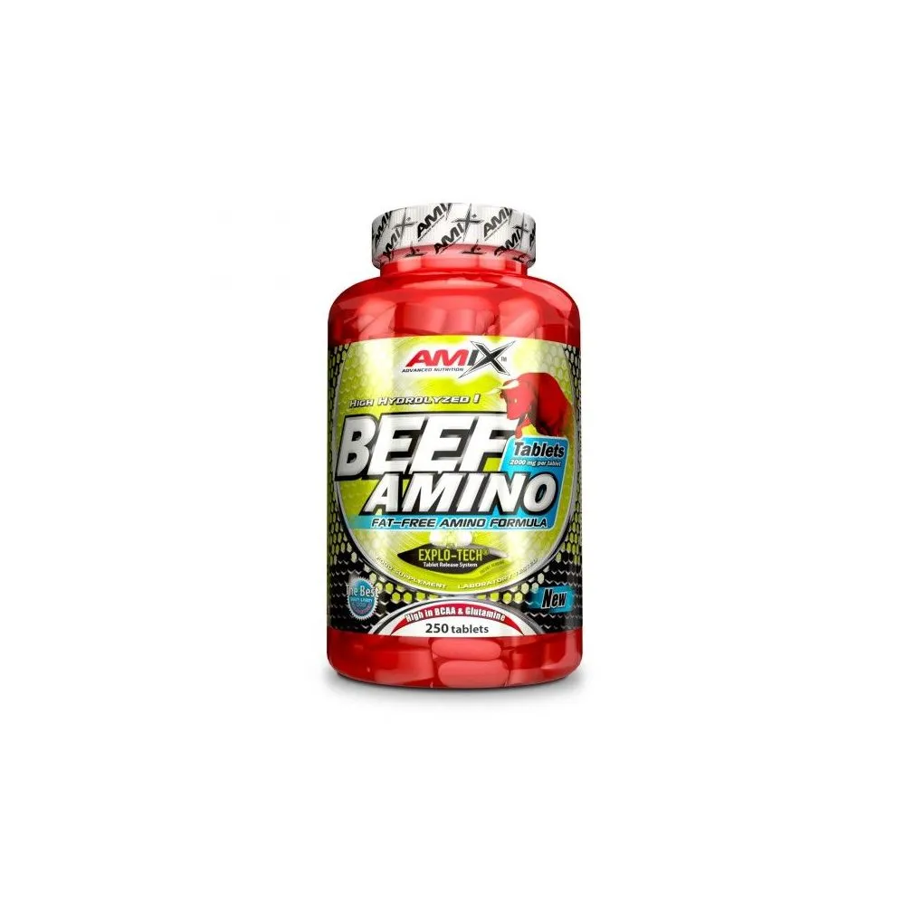 Amix Beef Amino 250 Cápsulas