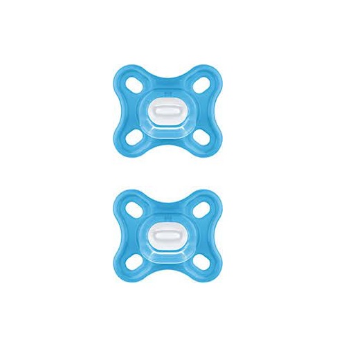 Chupete Mam Comfort 0+ - Azul (Pack de 2) - Suavidad y Seguridad Garantizadas