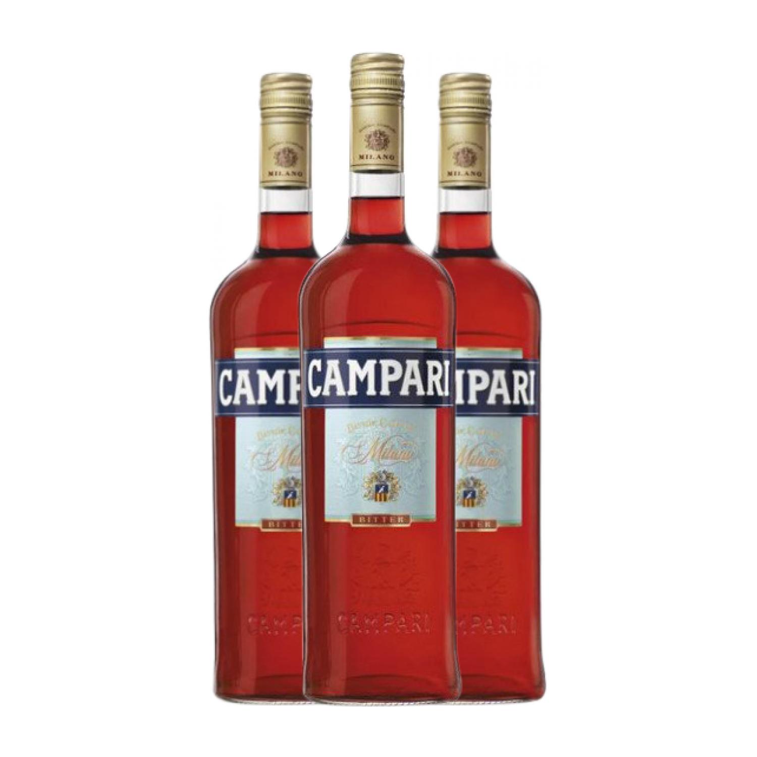 Licores Campari Biter 1 L (Caja de 3 unidades) de Smas Productos