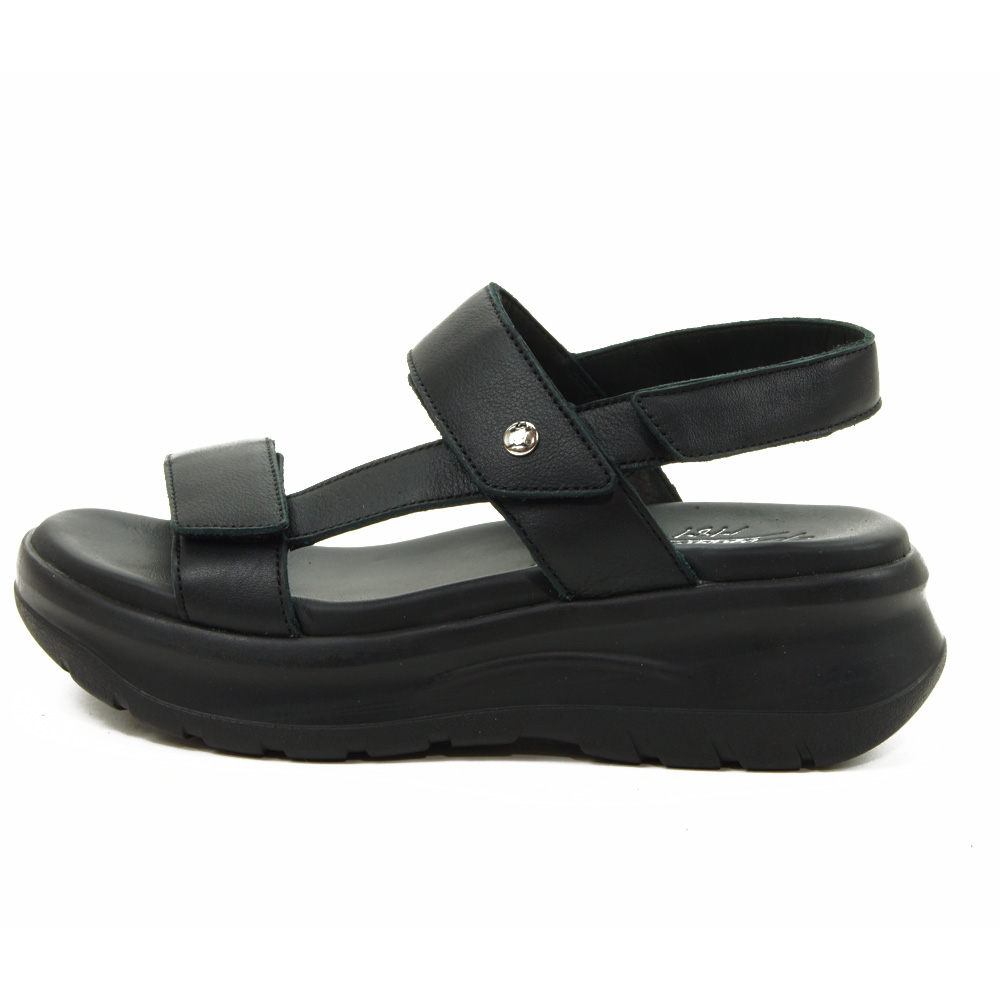 Panama Jack mod. NOOR sandalia para mujer en piel natural, velcro