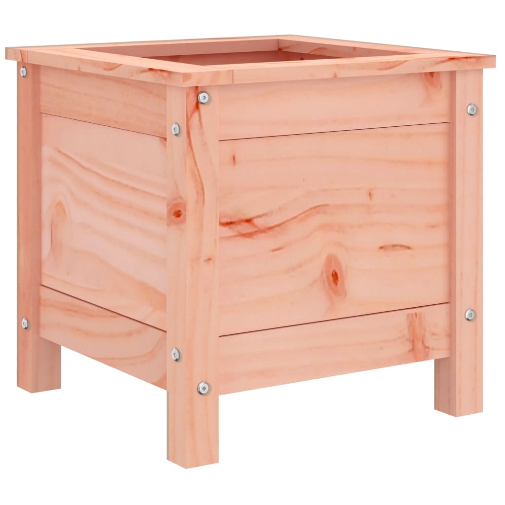 vidaXL Jardinera madera maciza de pino 40x40x39 cm Color Pino natural,  Pino blanco,  Pino gris y mas