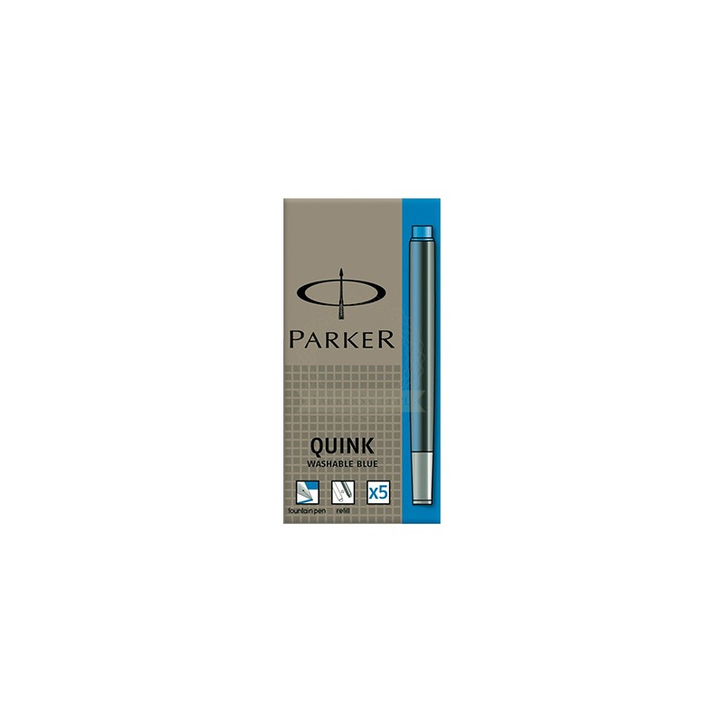 Parker - 1950383 Recambio de bolígrafo Azul 5 pieza(s) 1950383