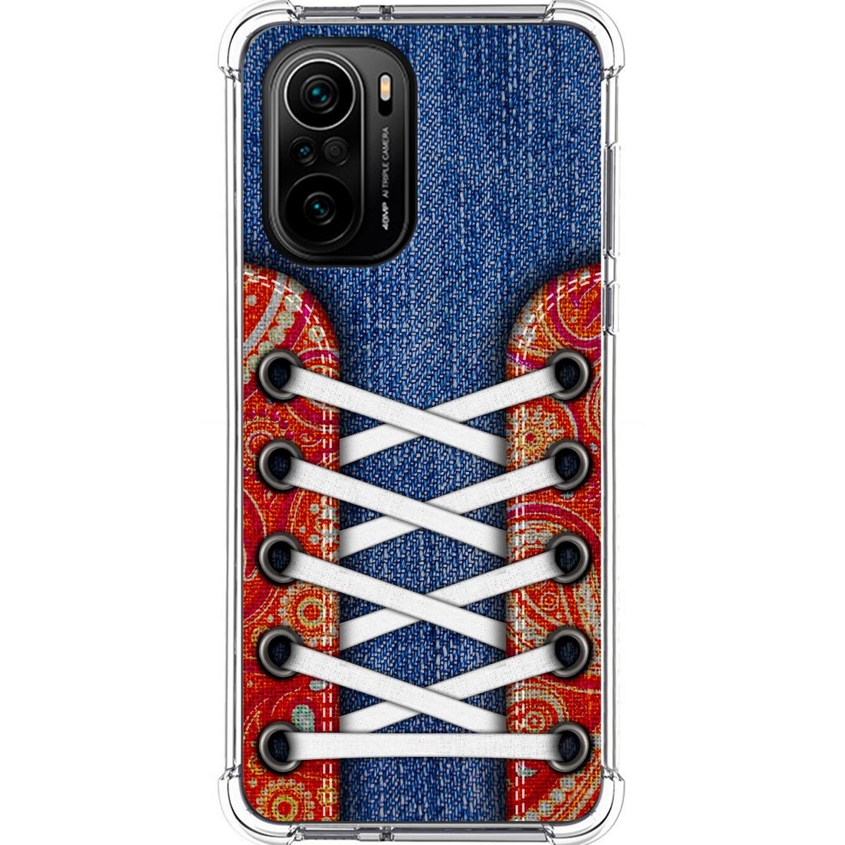 Tumundosmartphone Funda Silicona Antigolpes para Xiaomi POCO F3 5G / Mi 11i 5G 5G diseño Zapatillas 11 Dibujos