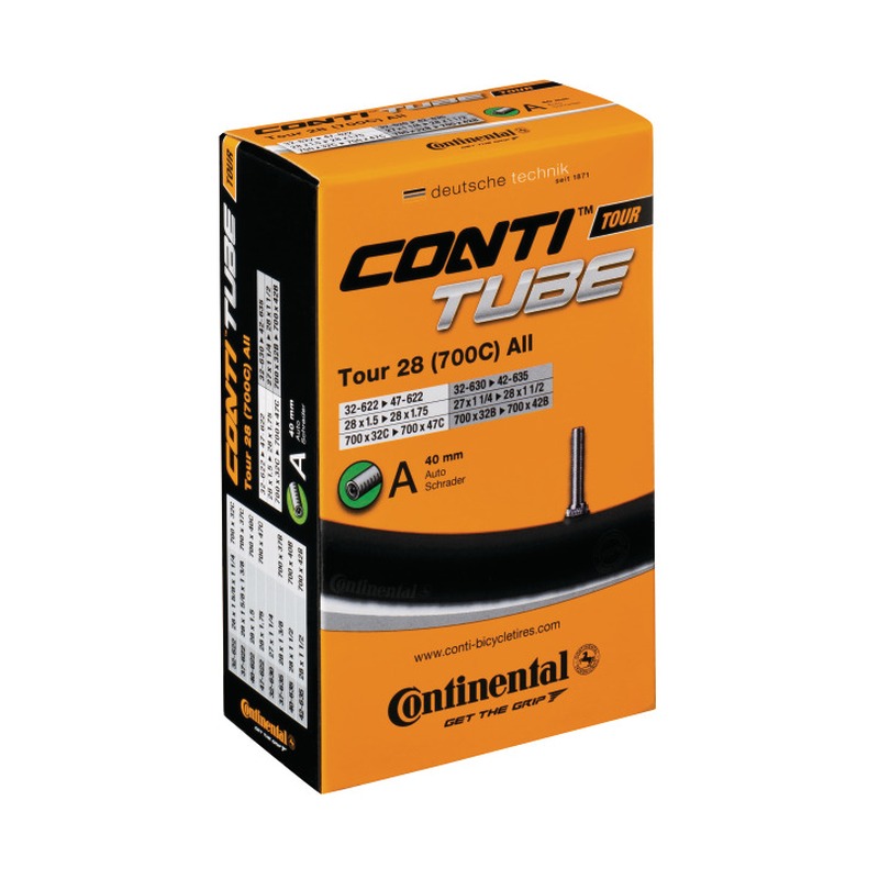 Camara De Aire Para Bicicleta Tour 28X1.25-1.75 Schrader 40 Mm (50U) 706300
