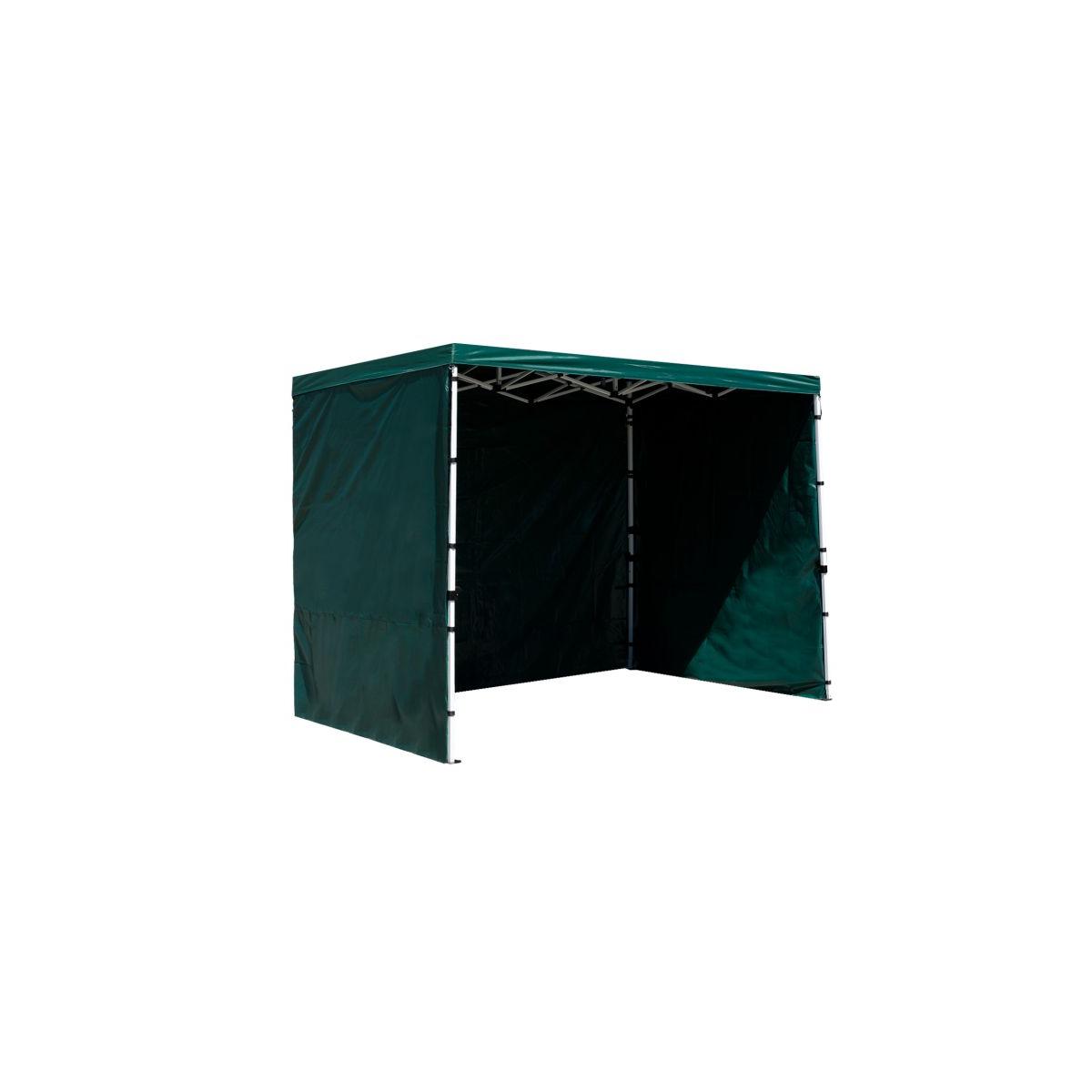 Regalos Miguel - Packs Laterales Carpas Plegables - Pack 3 Laterales Lisos para Carpas 3x3 Master - Verde