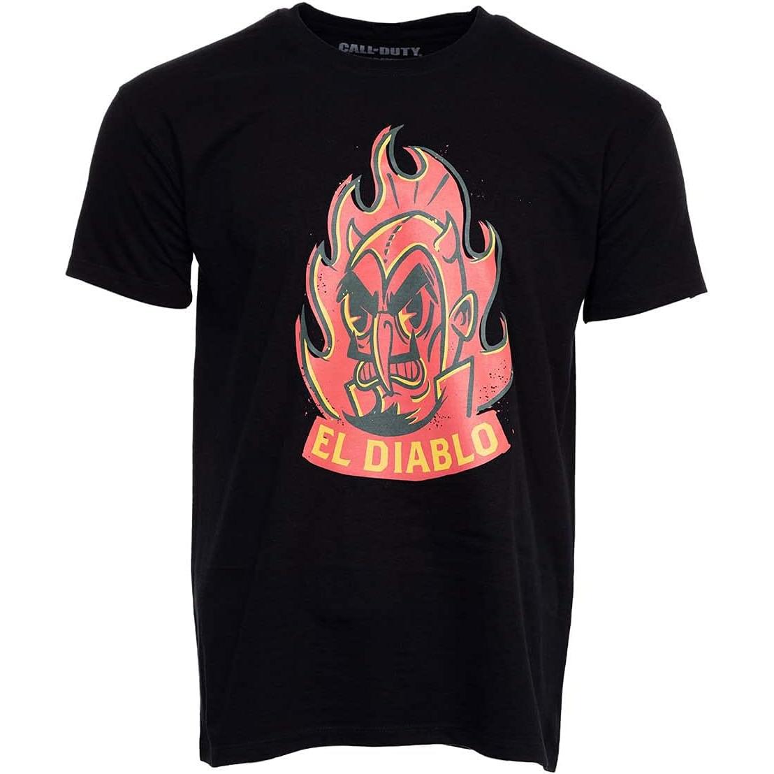 Call of dutty vanguard devil black l t-shirt