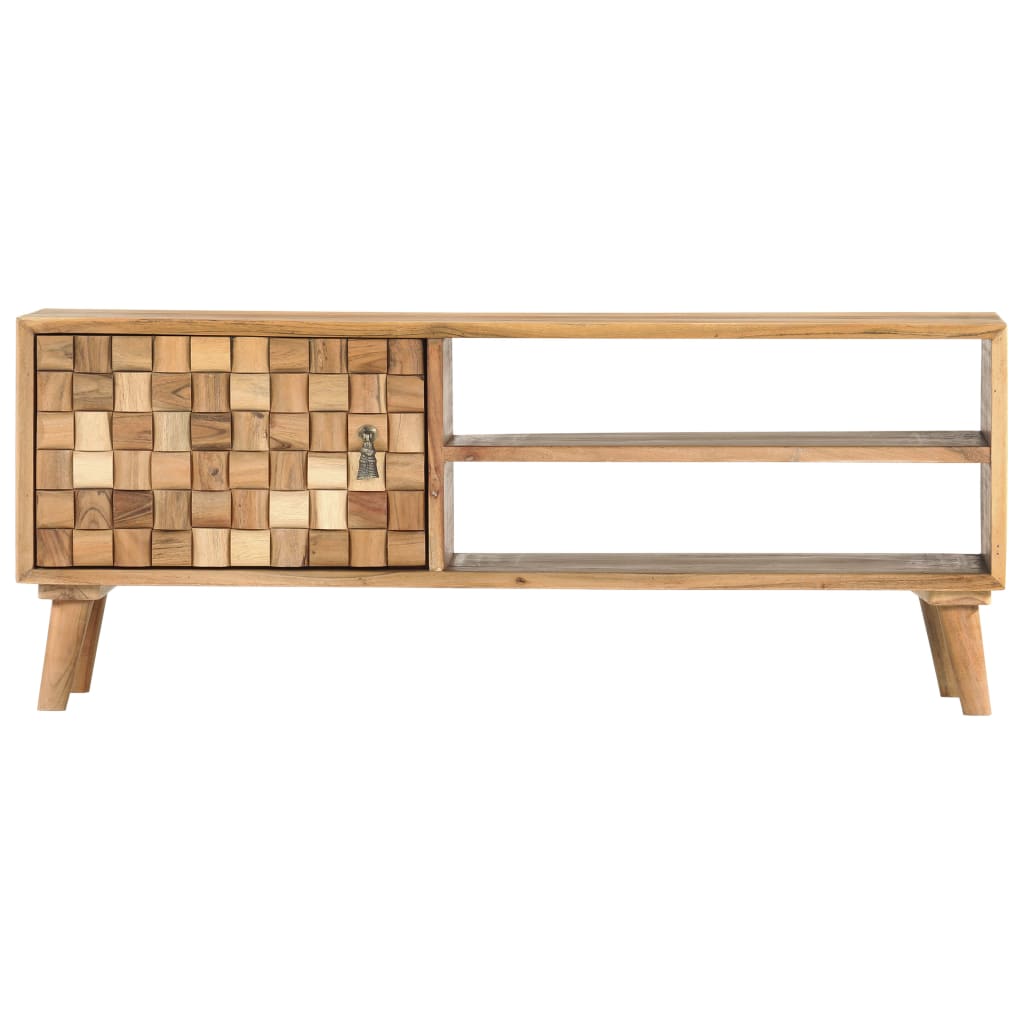 Vidaxl Mueble TV Madera Maciza Acacia 100x35x40 Cm