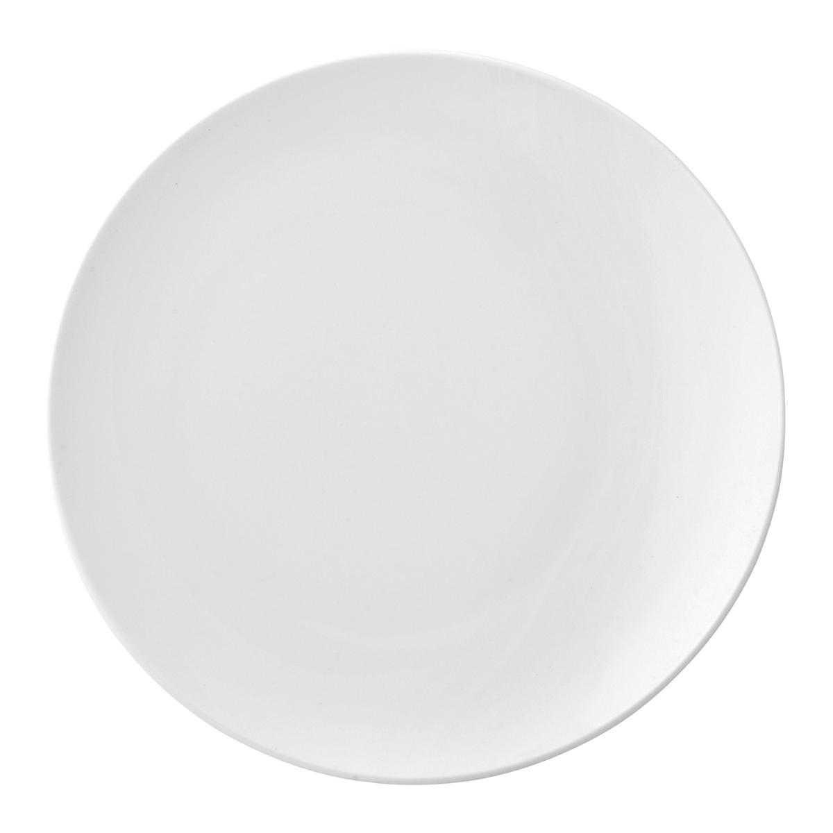 ARIANE VITAL COUPE Plato Llano Porcelana 27CM Blanco Brillo Reforzado profesional de alta calidad con alto contenido de alumina 100% higiénico