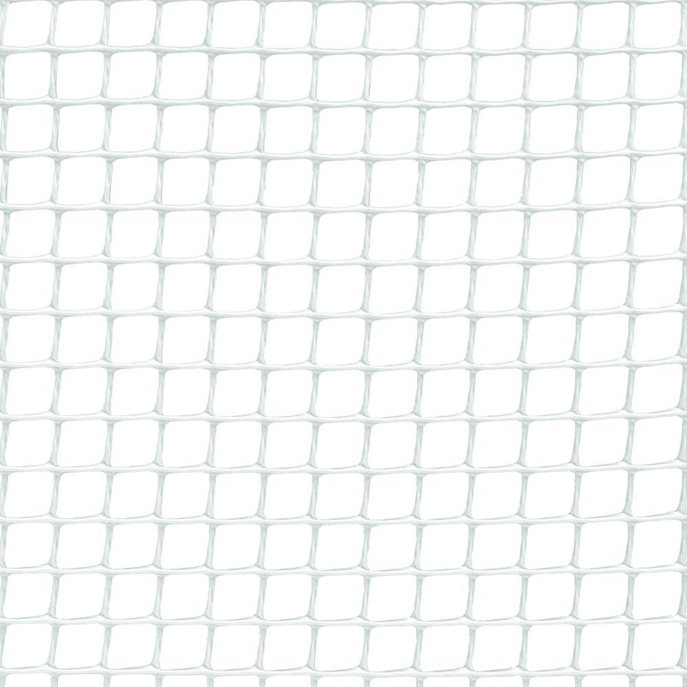Malla plastico  1mt blanca 20x20 cuadranet premiun r/25m.