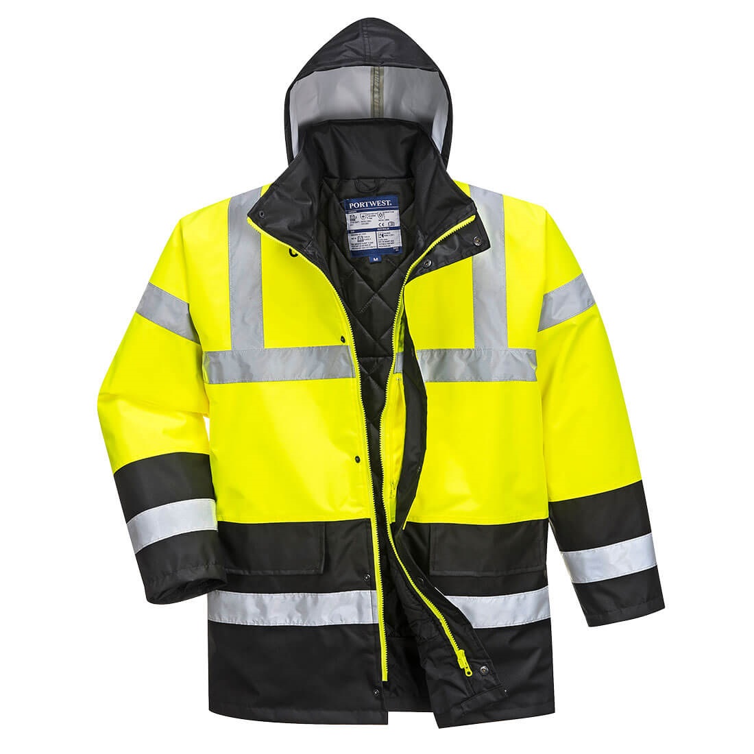 CHAQUETA BICOLOR DE ALTA VISIBILIDAD S466YBR XL - KUR S466YBXL