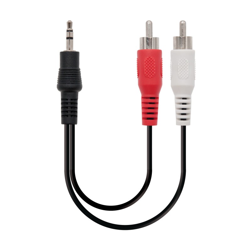 Nanocable - CABLE AUDIO ESTEREO 3.5/M-2xRCA/M 3.0 M 10.24.0303