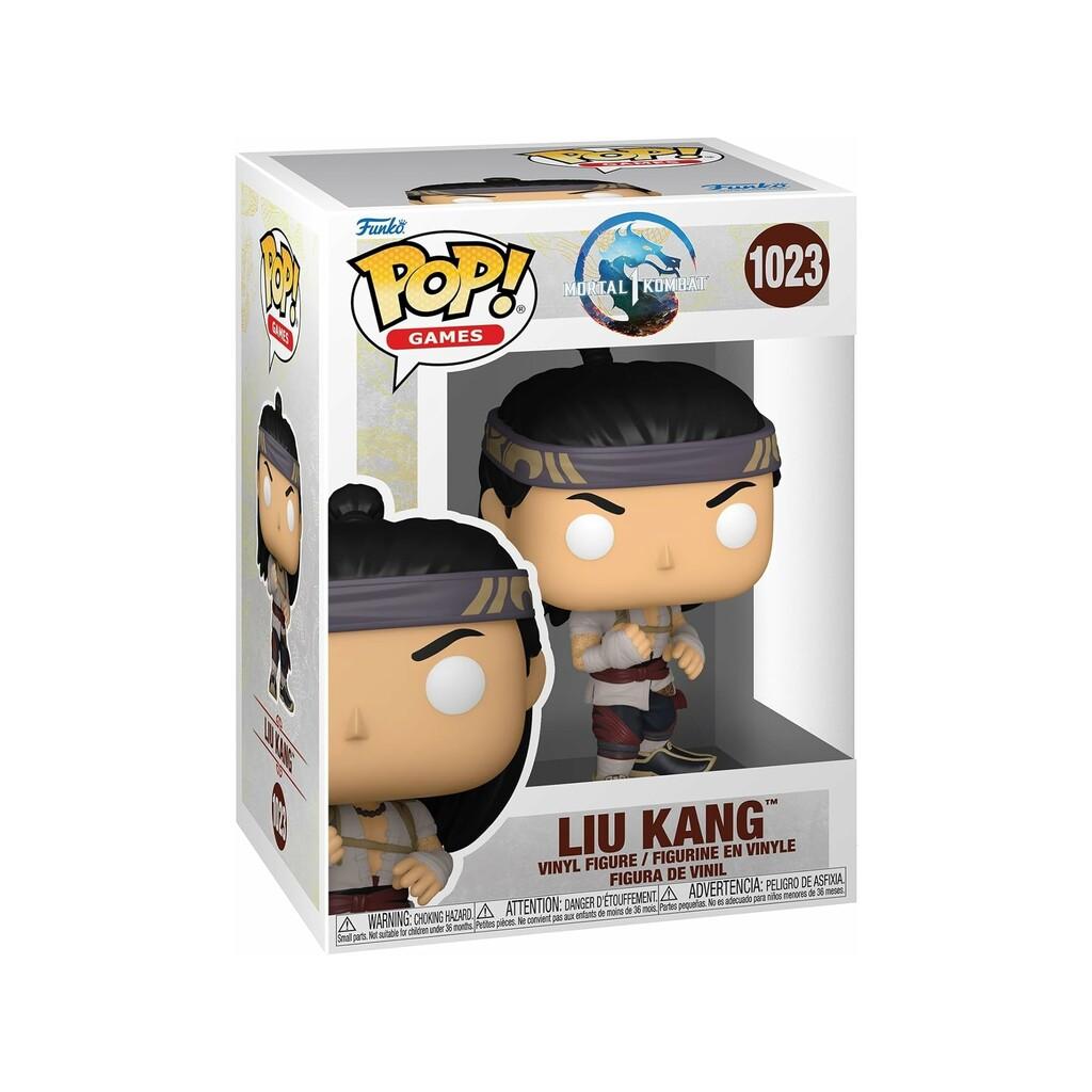 Funko Pop Games Mortal Kombat 1 Figura Liu Kang Juguetes FUNKO