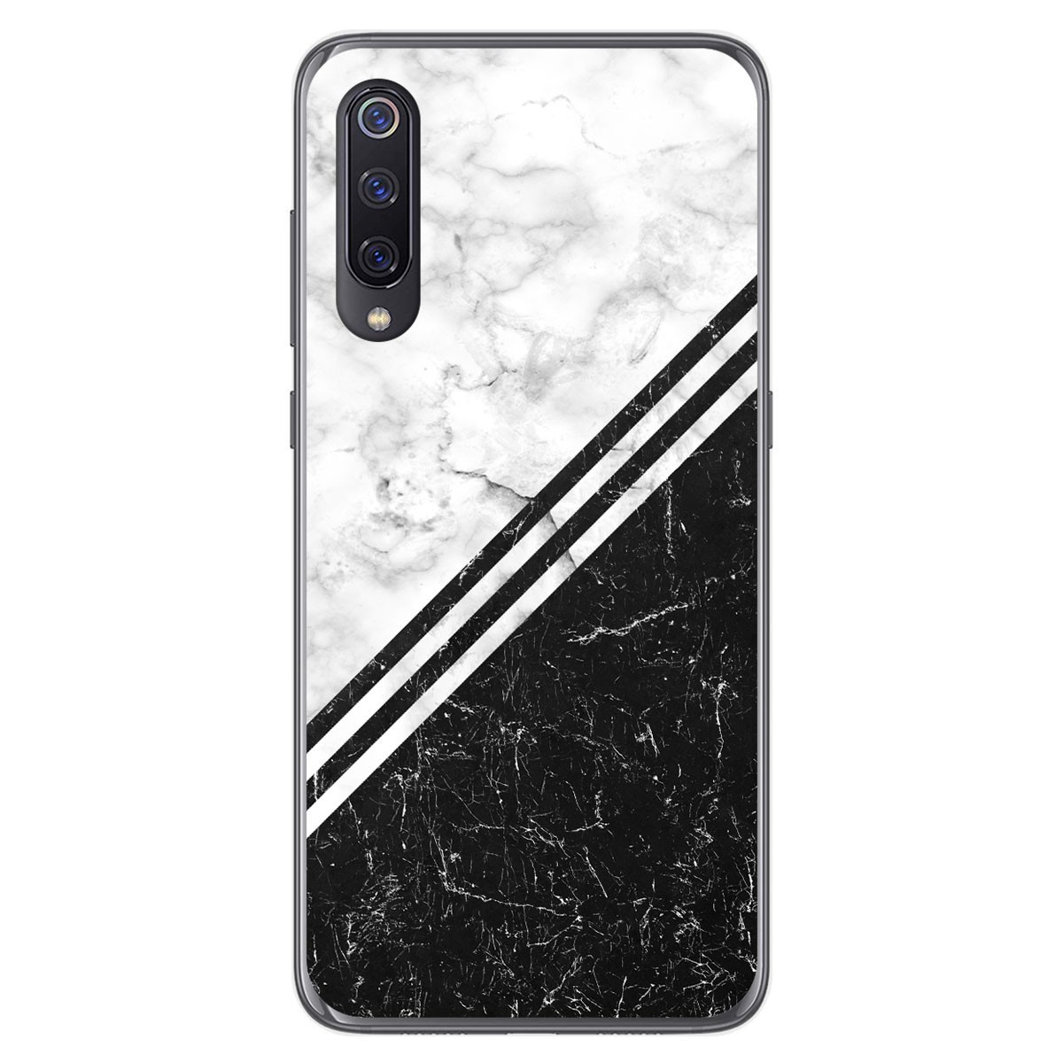 Tumundosmartphone Funda Gel Tpu para Xiaomi Mi 9 diseño Mármol 01 Dibujos