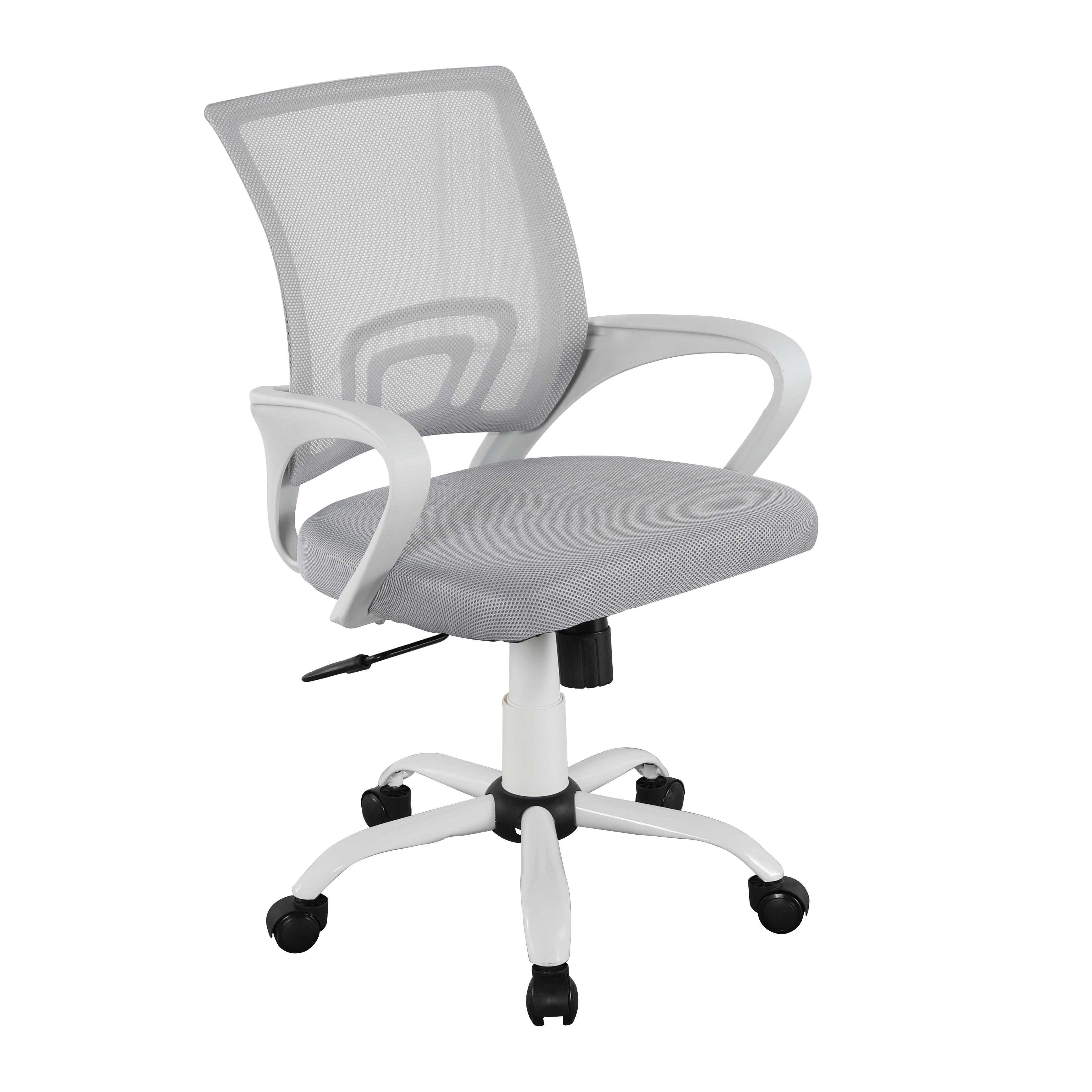 Furniture Style S.L. - Silla de Escritorio Martina Blanca, Versátil y Cómoda para Cualquier Escritorio