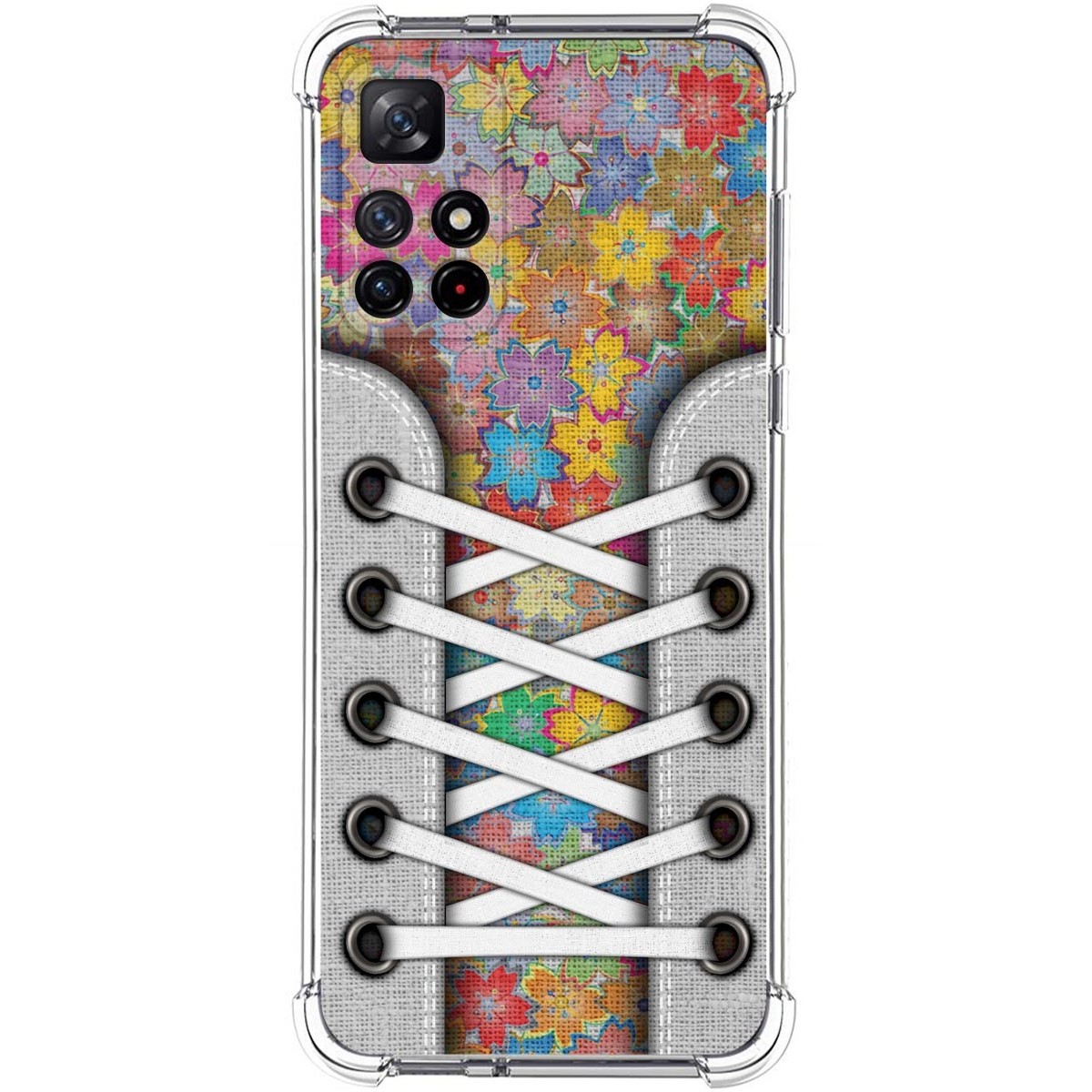 Funda Silicona Antigolpes para Xiaomi Redmi Note 11s 5G diseño Zapatillas 05 Dibujos