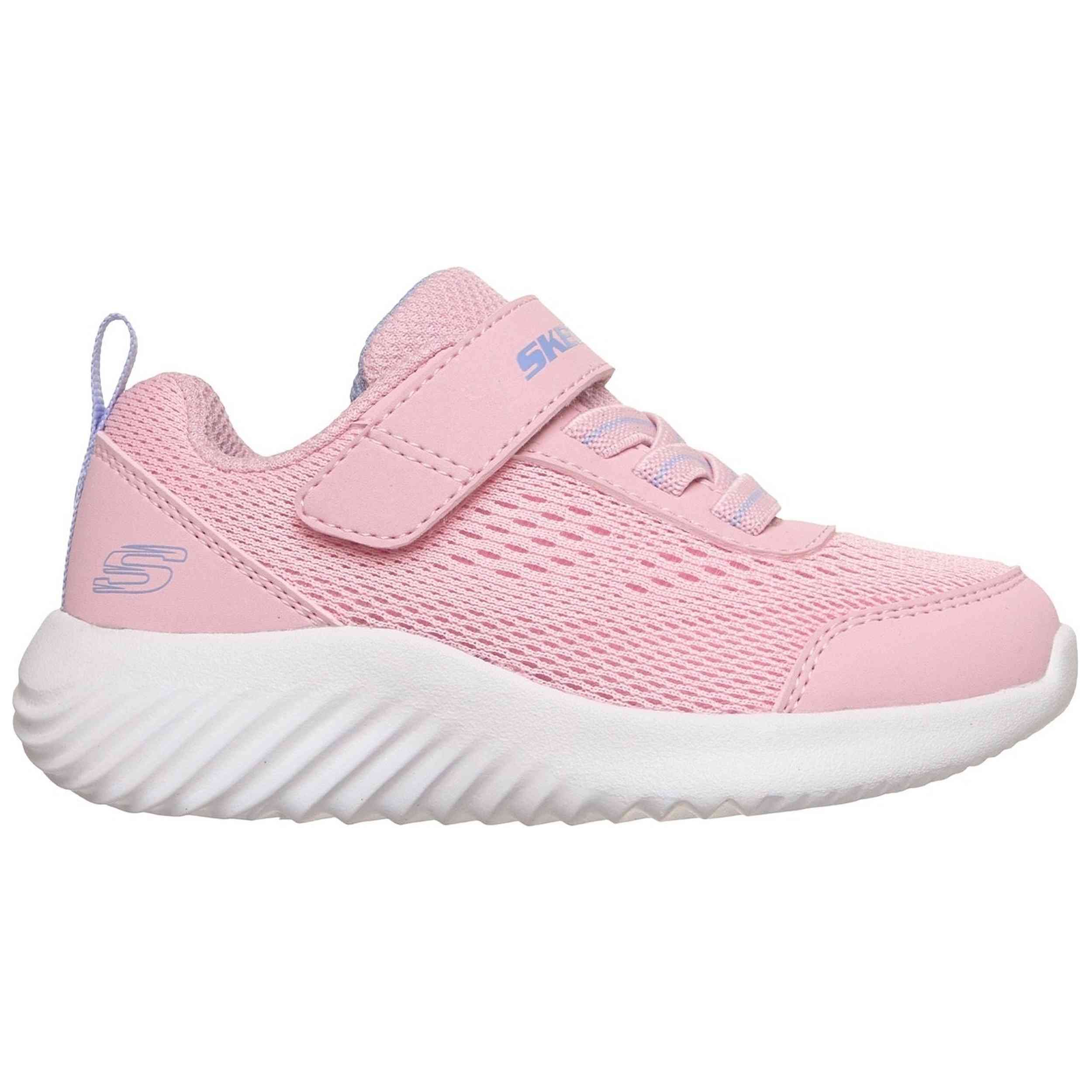 Calzado Skechers modelo Bounder - Free And Easy en color Rosa