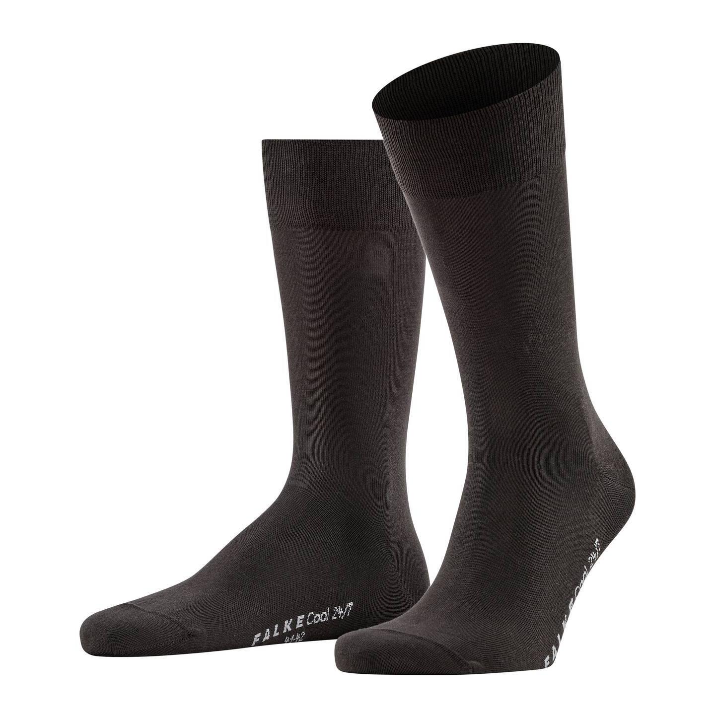 FALKE Calcetines para hombre - Cool 24/7, Business Medias, Medias cortas, Uni, 41-48