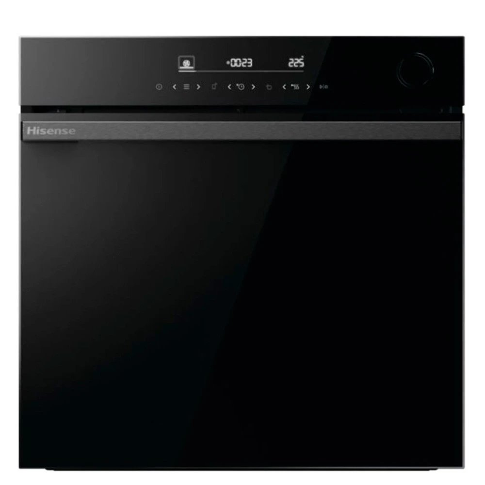 Horno Multifunción con Vapor Pirolítico HISENSE BSA66346PBGWIFI 59cm Negro 77L  | Clase A+, WiFi