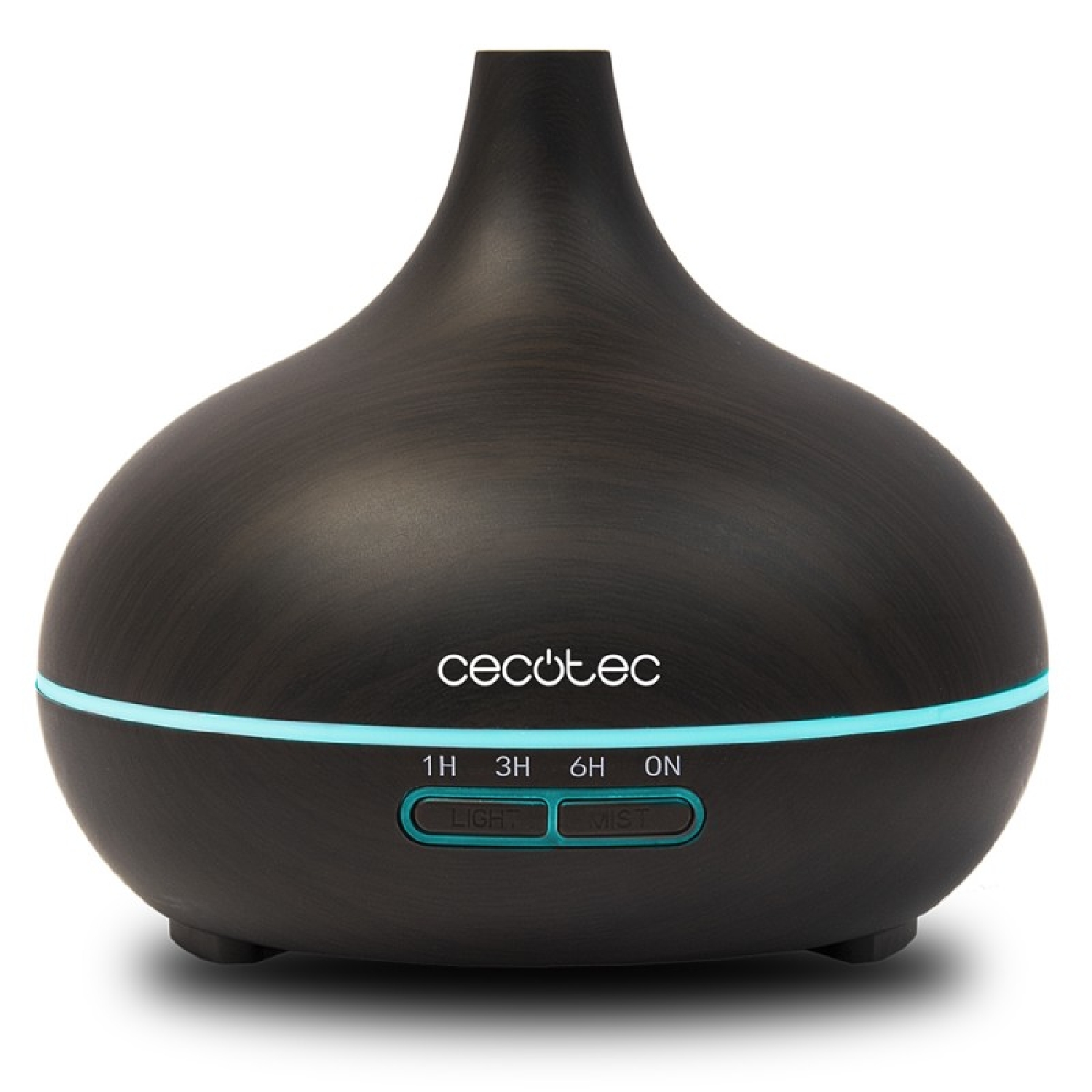 Cecotec Humidificador Ultrasónico y Difusor de Aromas con Temporizador Pure Aroma 300 Yin. 10 W, 300 ml