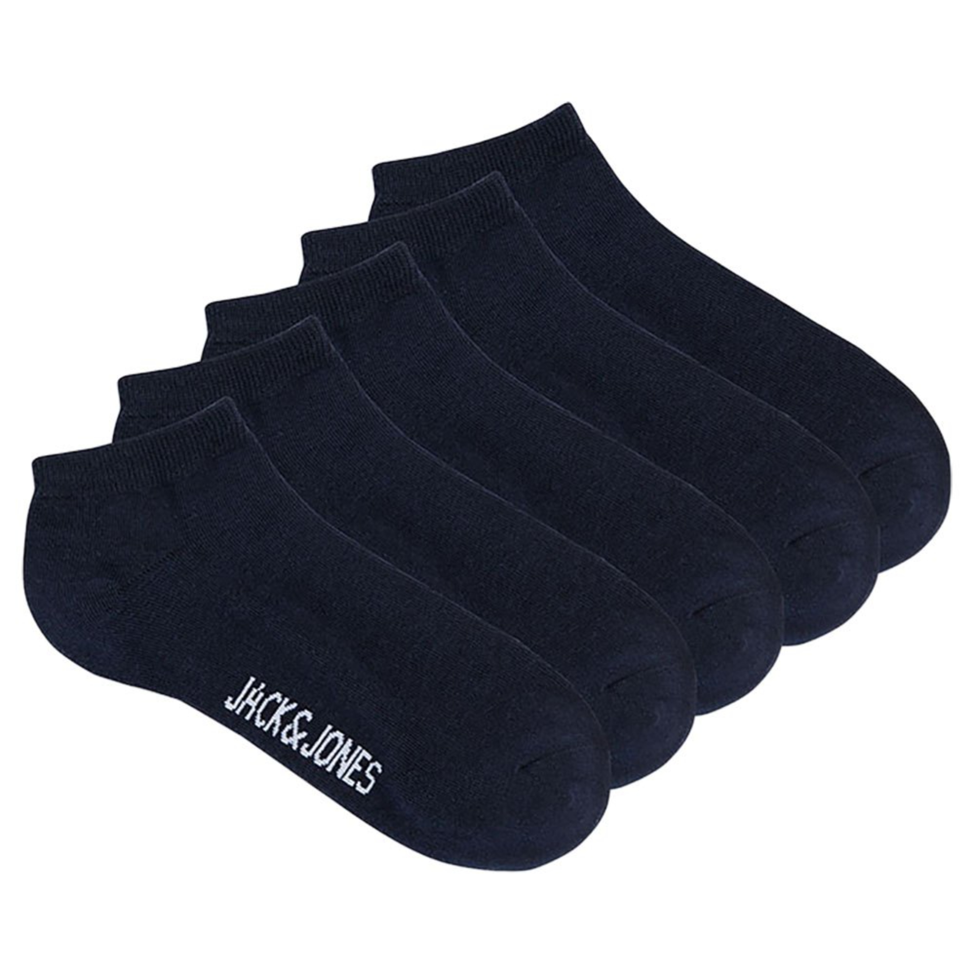 JACK&JONES Niño Calcetines Pickis Deporte Invisibles Pack 5 unidades 27904