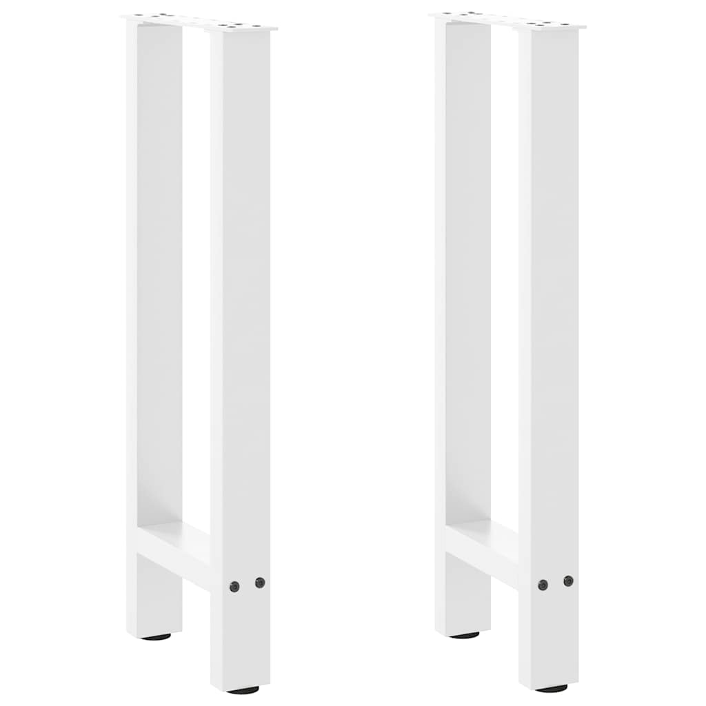 vidaXL Patas para consola (2 unidades, 28 x 72-73 cm, acero)