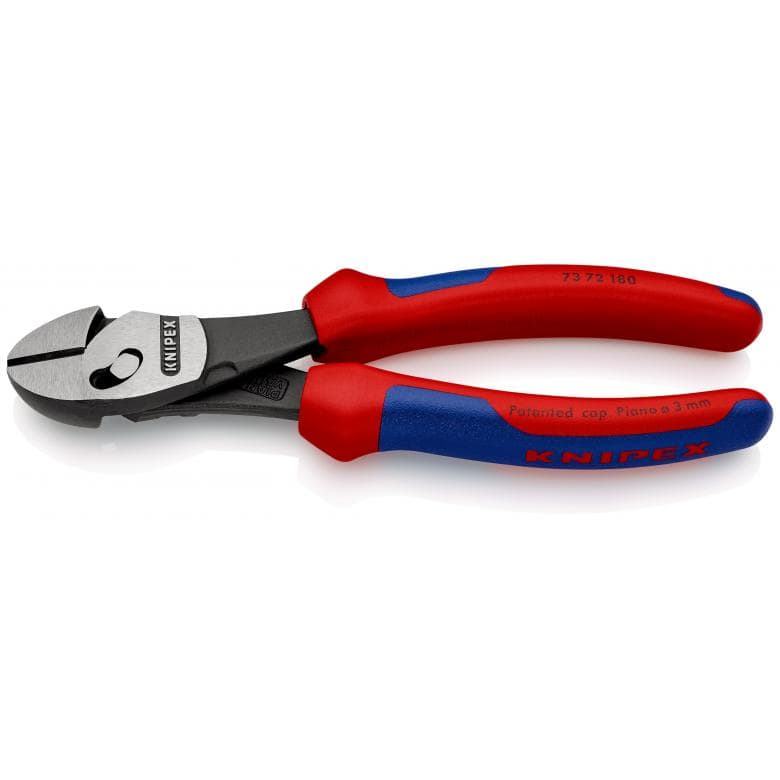 ALICATE DE CORTE LATERAL DE ALTA DURABILIDAD TWIN FORCE 180MM - KN 73 72 180