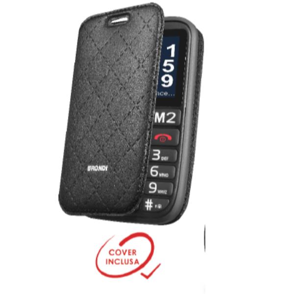 Brondi 10279060 teléfono móvil 6,1 cm (2.4") Negro