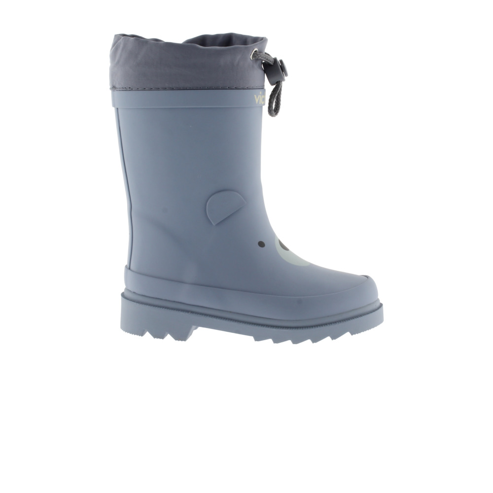 Victoria Lluvia Botas de agua de caucho animalitos con cuello ajustable y suela dentada 1060104